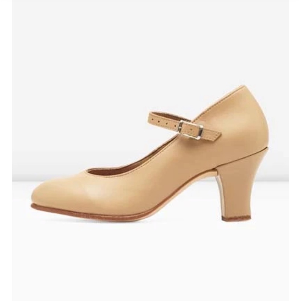 Bloch |  Cabaret 2.5'' Heel Character Dance Shoe #s0306l Tan 7